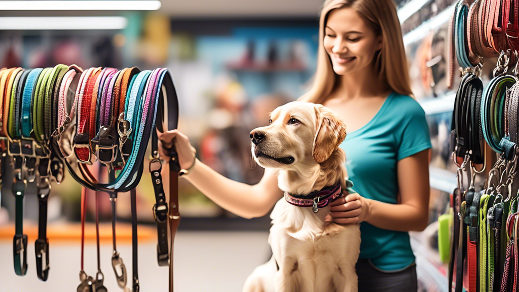 Collar and leash pet store clearance
