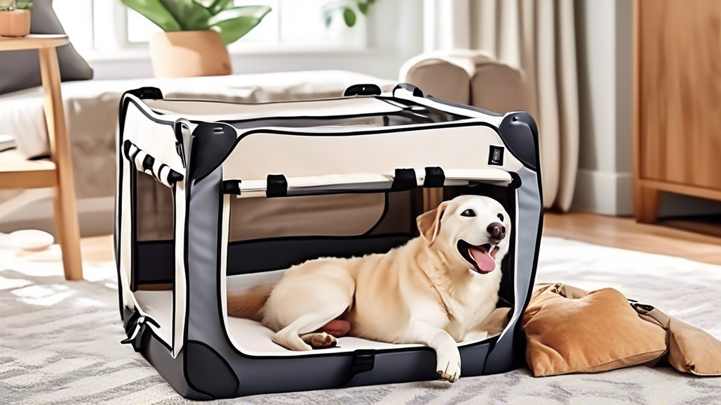 Space saving dog crate hotsell