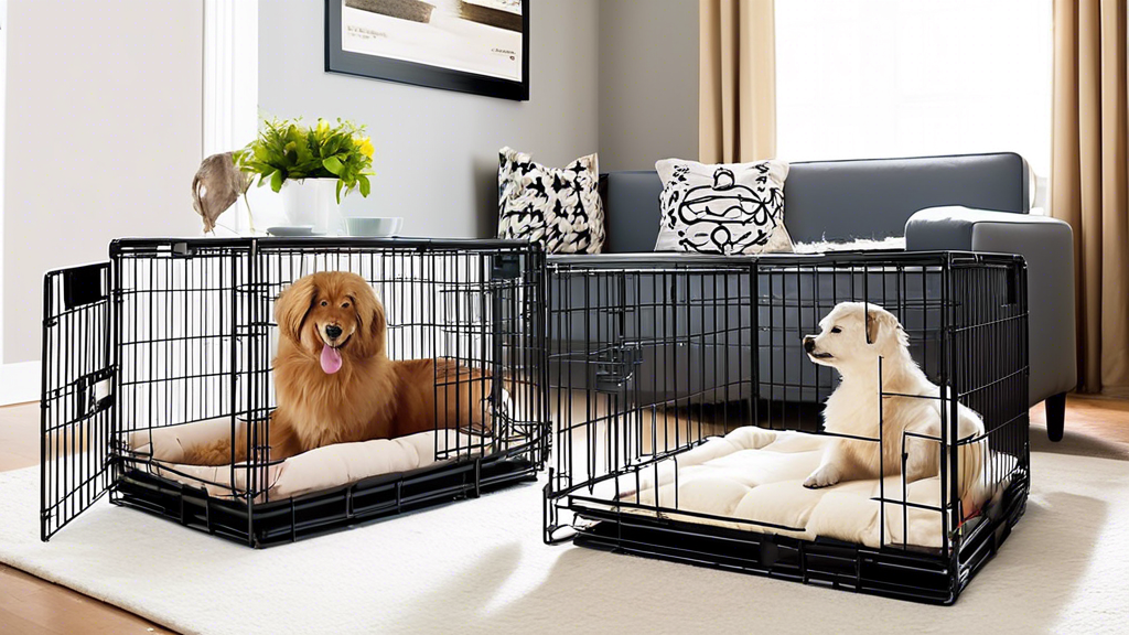 View of Top Collapsible Dog Crates for Easy Travel and Storage – Yokum Gear