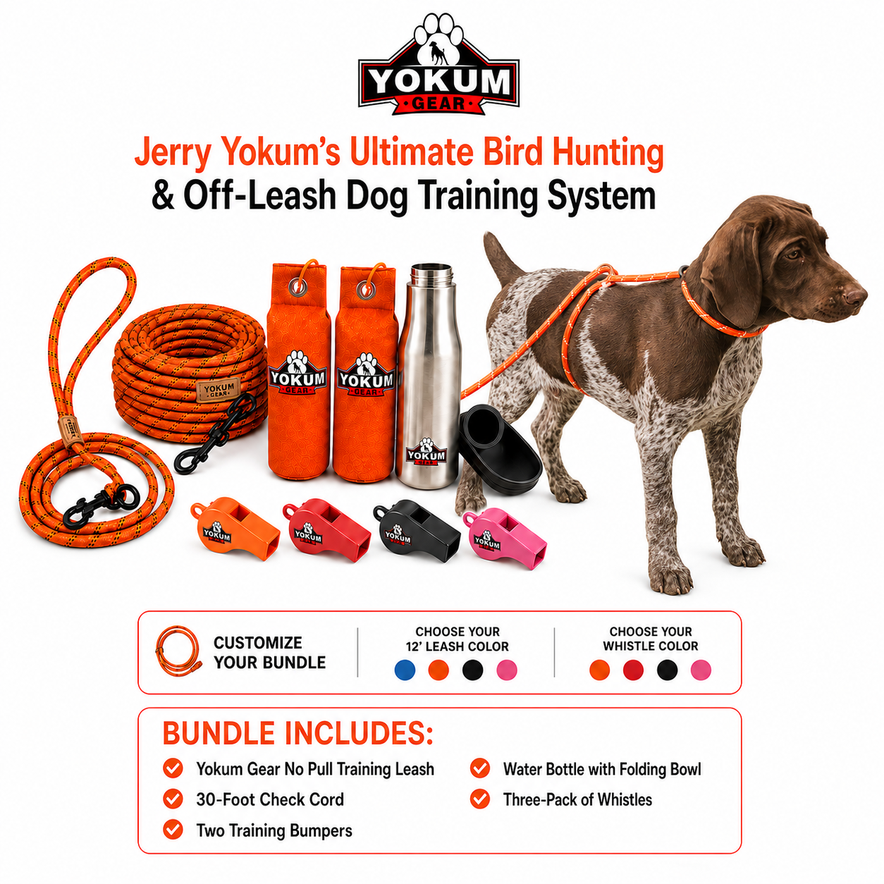 (Bundle) Jerry Yokum's Ultimate Bird Hunting & Off-Leash Training System